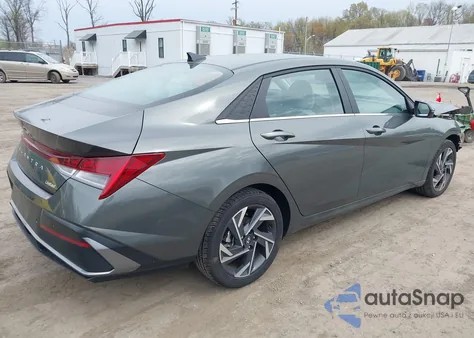 2024 Hyundai Elantra Limited из США, поврежденный, VIN KMHLP4DG8RU804328